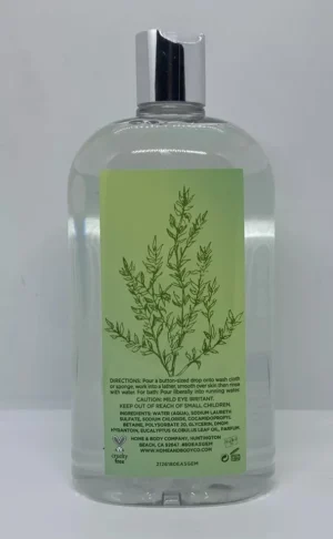 Everyday Aromatherapy Stress Relief Eucalyptus Mint Body Wash & Foam Bath 28 oz - Image 3