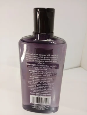 Spa Luxury Aromatherapy Foaming Body Wash - Calming Lavender Chamomile 14 oz - Image 2