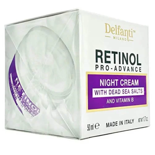 Delfanti Milano - RETINOL PRO-ADVANCE NIGHT CREAM - with dead sea minerals, vitamin B