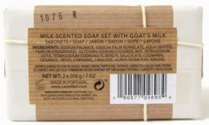 Castelbel Porto - Goat's Milk - Gift Set of Two Scented Bath Soap (2 x 7 oz.) - Image 3