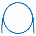 Panduit UTP6A3BU Copper Patch Cord, Cat 6A, Blue UTP Cable, TX6A 10Gig UTP, 3ft