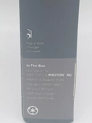 OEM HD Multimedia Station HDMI ESP For Motorola Photon 4G - Black - Image 5