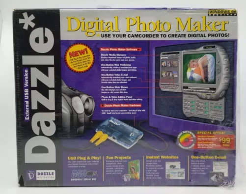 Dazzle Digital Photo Maker - Video capture adapter - USB - NTSC, SECAM, PAL