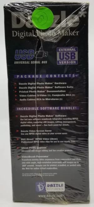 Dazzle Digital Photo Maker - Video capture adapter - USB - NTSC, SECAM, PAL - Image 4
