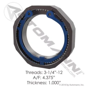 Automann 209.4973 - UNITIZED SPINDLE NUT TEMPER - Image 5