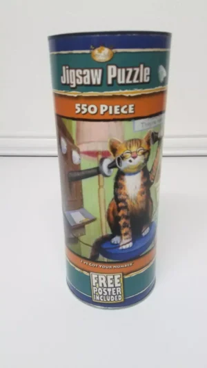 Brian Moon I've Got Your Number 550 Piece Jigsaw Puzzle - Cat On Phone - Image 2