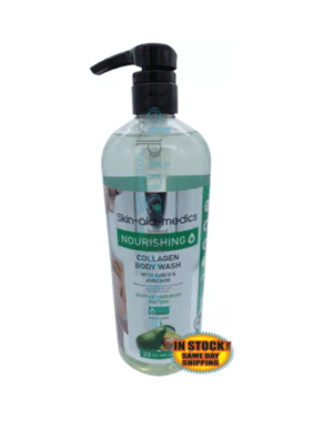 Skin-Aid-Medics ~ Nourishing Collagen Body Wash with Avocado 33 fl oz