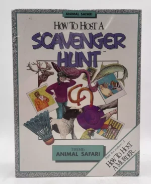 1990 How To Host A Scavenger Hunt Sports Safari Game - host a game party