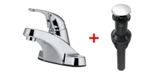 Pfister LJ142-800C Pfirst Single Control Bathroom Faucet, Polished Chrome