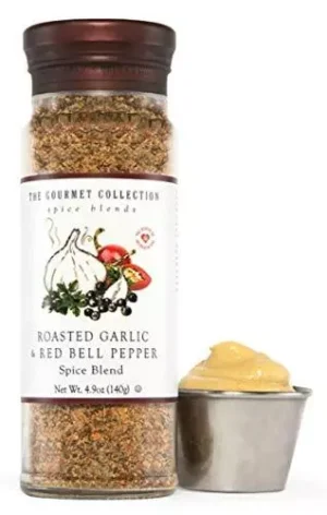 The Gourmet Collection Roasted Garlic & Red Bell Pepper, Spice Blend 4.9oz. - Image 4