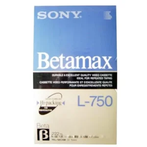 Sony L750BT - Betamax tape - 1 x 270min Blank Recordable