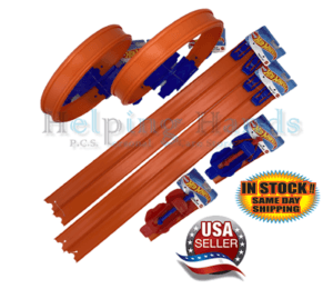 Hot Wheels Track Lot. 2 Loop Builders, 2 Launchers & 10 Feet of Hot Wheel Track