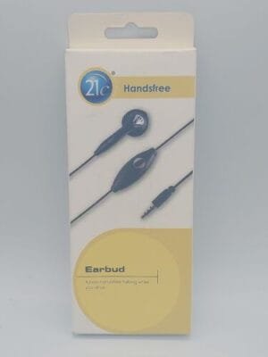 3 - Hands Free Headset Earbud & Mic Style Fits Most Phones 3.5mm Jack Phone Gear - Image 2
