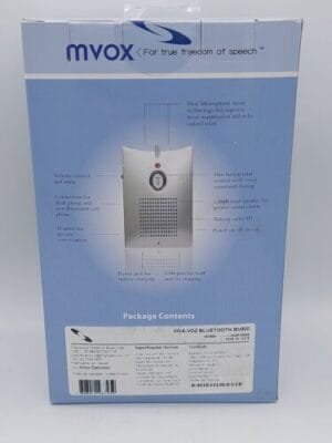 MVox Voice Recognition Wireless Bluetooth Speaker 4 Phones Conferences VOIP Apps - Image 4