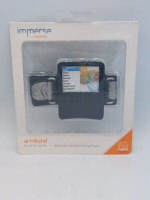 Lot Of 2 Griffin Armband Skin for Apple iPod Nano 3rd Generation. 4GB, 8GB, 16GB