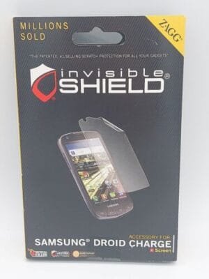 2 NEW ZAGG - Invisible Shield Screen Protection For Samsung DROID Charge Phones - Image 2