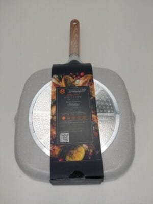 Masterclass Premium Cookware 11" Heavy Duty Skillet Grill Pan Non-Stick Speckled - Image 4