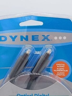 New Dynex DX-AV201 6Ft. High Definition Optical Digital Audio Cable With Package - Image 2