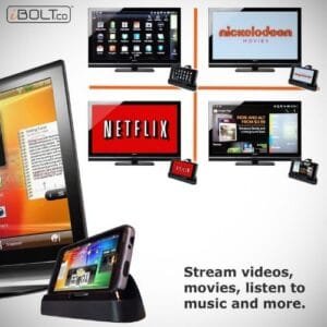Universal Phone Streamer HDMI XL MHL HD (PC & MAC) & Charging Dock - Micro USB - Image 3