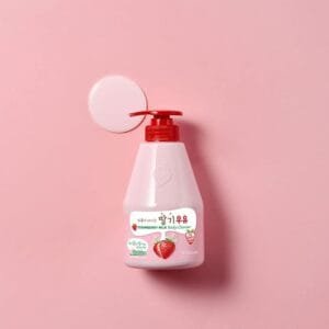 Kwailnara Strawberry Softening Hydrating Body Cleanser Imported Korea 19.75oz - Image 5