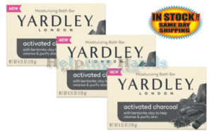 3 Yardley London ACTIVATED CHARCOAL Soap LIMITED EDITION 4.25oz W/ ESSENTIAL OIL - Image 6