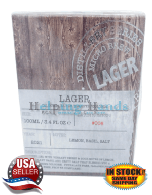 LAGER COLOGNE 3.4oz DISTILLERY SERIES - FACTORY SEALED *Batch Number 008* 100ml