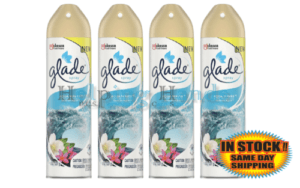 4 - Glade Aqua Waves Spray Air Freshener 8oz Sea Salt, Mandarin, Jasmine Limited