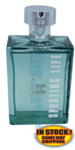 NEW Tru Fragrance SPORTING LIFE Eau De Cologne for MEN 3.4 fl oz Long Lasting.