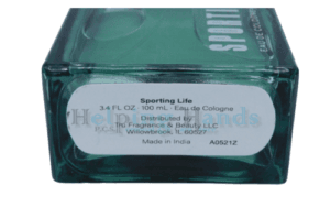NEW Tru Fragrance SPORTING LIFE Eau De Cologne for MEN 3.4 fl oz Long Lasting. - Image 2