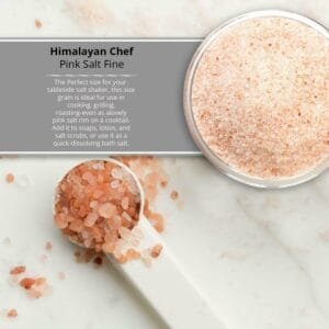 Himalayan Pink Salt Fine Grain Salt 84-Kosher Certified NON GMO Vegan 2 Bags=2lb - Image 6