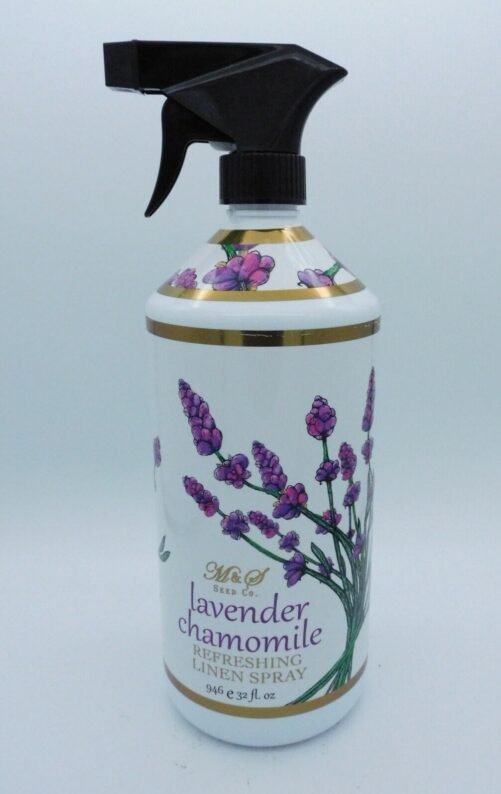 M & S Seed Co Lavender & Chamomile W/Essential Oils Refreshing Linen Room Spray