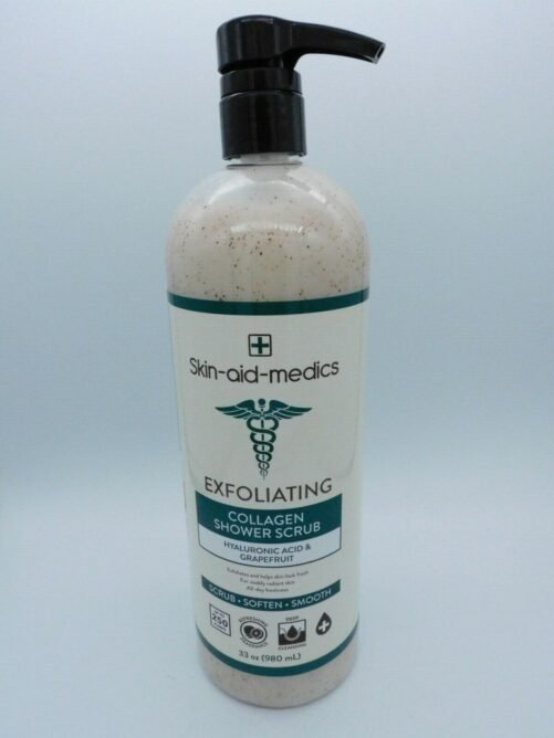 Jumbo - Skin Aid Medics Exfoliating Shower Scrub Infused W/ Collagen Grapefruit