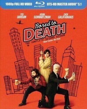 SEALED Bored to Death: The Complete Second Season Blu-ray Disc 2011 2-Disc Set