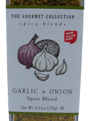 Large Garlic & Onion, Sage, Cumin Chive Seasoning Gourmet Collection Spice 230g. - Image 2