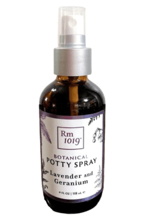 Rm 1019 Toilet Spray Air Freshener 4 oz "Lavender & Geranium" Potty Long Lasting