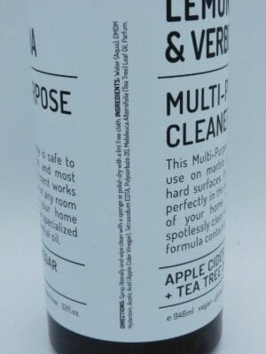 LEMON & VERBENA Home & Body Co Multi-Purpose Cleaner Spray 32 oz W/ Tea Tree Oil - Image 4