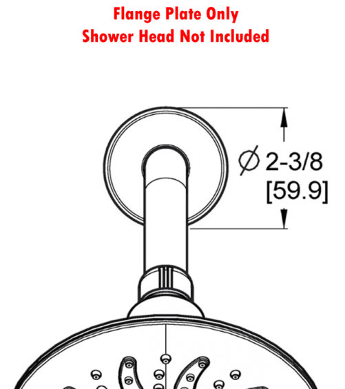 OEM Pfister Saxton Shower Arm Flange Escutcheon Plate 960-127A -Polished Chrome
