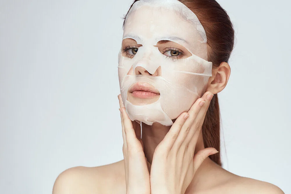 20 Deep Hydration Face Serum Masks Tight Tone Firm Anti-Aging Collagen Skin Care - Image 4