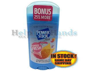 4 Long Lasting PH Balanced Power Stick Powder Fresh Antiperspirant Deodorant - Image 2