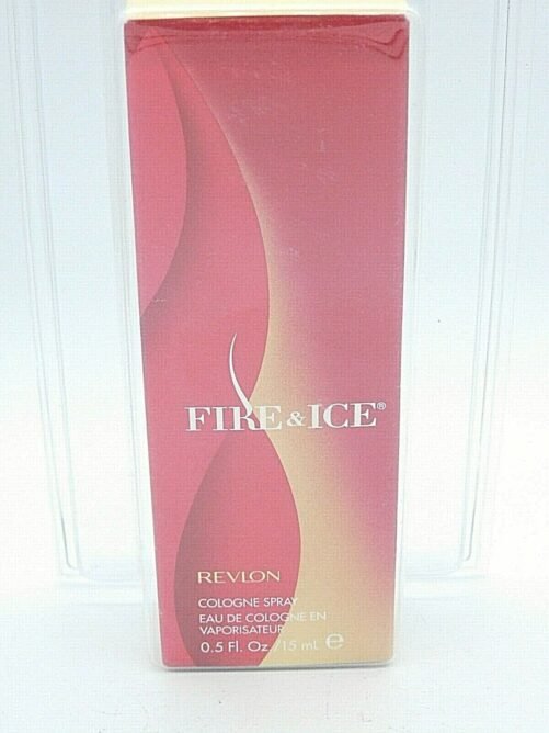 Revlon Fire & Ice Cologne Spray 0.5 oz Factory Sealed Box - Floral Musk Citrus.