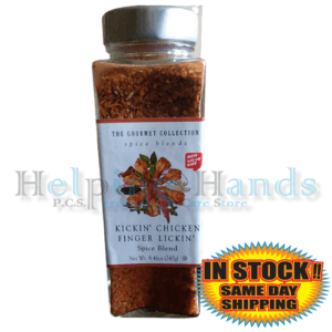 Large Kickin' Chicken Finger Lickin'  Seasoning Gourmet Collection Spice 8.46oz