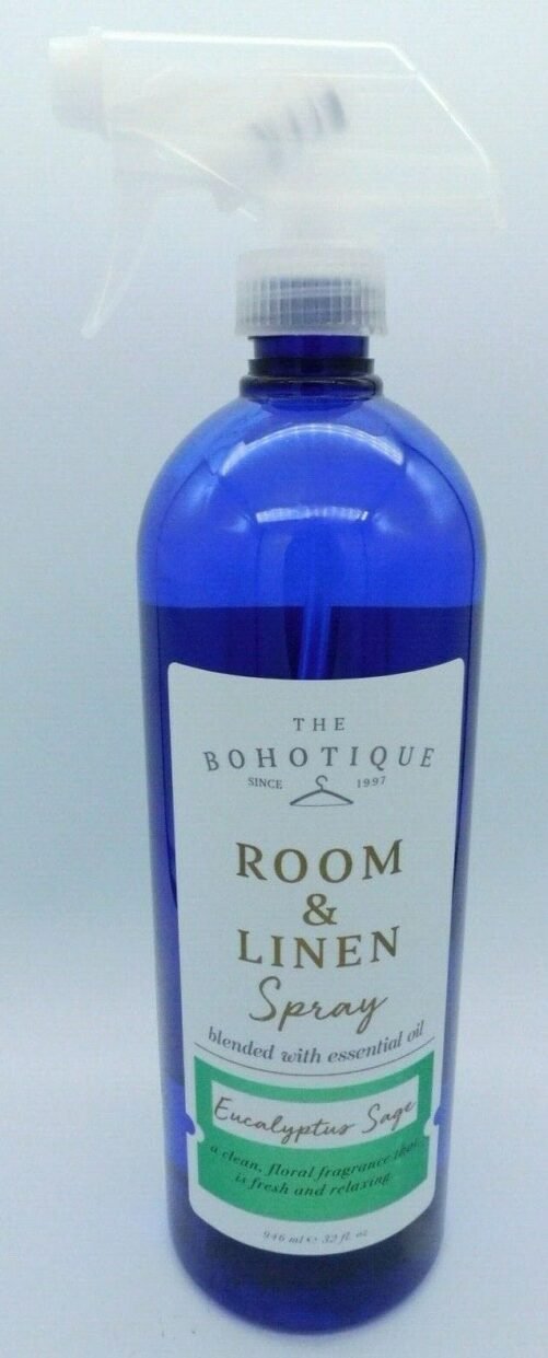 The Bohotique Eucalyptus Sage With Essential Oils Linen & Room Spray Home & Body