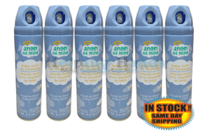6 Baby Room Fresh & Clean Spray Air Freshener 3-In-1 Odor Neutralizer -10oz Cans - Image 4