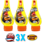 3 Bottles Of Moco de Gorila Gorilla Snot Gel Punk Maximum Hold Travel Size 3oz.