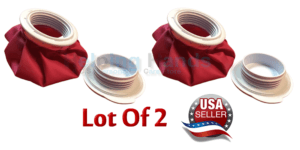 2 Assured Pain Relief Ice Pack - Pink Or Blue - Screw Cap - Water Tight Seal NEW - Image 4