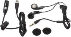 2 HTC OEM Stereo Headset Headphones Google G1 Tylt Dash Wing TyTN2. 36H00813-00M - Image 2