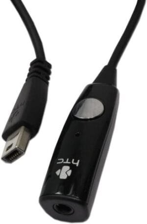 2 HTC OEM Stereo Headset Headphones Google G1 Tylt Dash Wing TyTN2. 36H00813-00M - Image 3