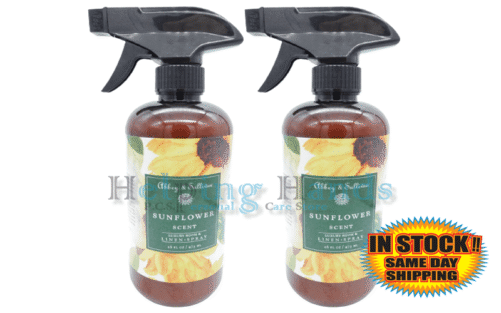 2 Abbey & Sullivan "Sunflower" Luxury Room & Linen Spray Long Lasting 16 oz New