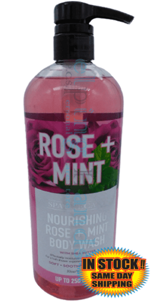 Spathecary Moisturizes Nourishing Body Wash Rose, Mint Shower Gel Sensitive Skin - Image 6