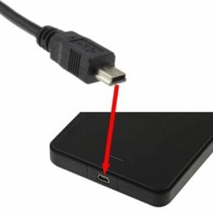 Lor Of 2 NEW Ktec KSAFB0500070W1US AC Adapter Power Supply 5V 0.7A - Mini USB - Image 3